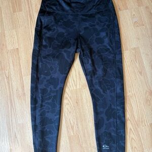 Women’s Black Camouflage Leggings Drake